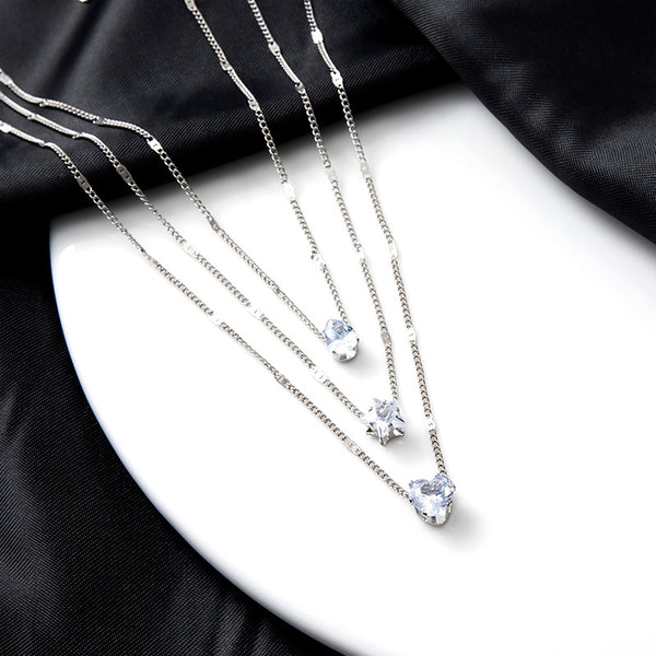 Layered Stone Necklace