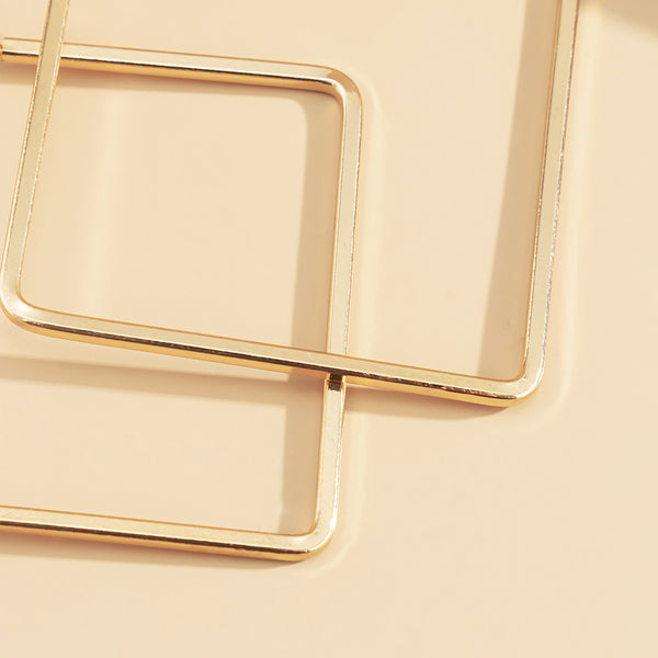 Sqaure Hoop Earrings