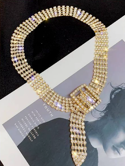 Rinestones Choker
