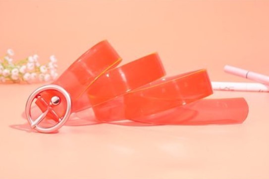 Neon Transparent Belts