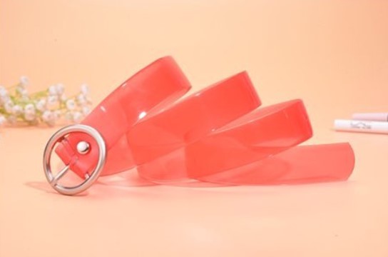 Neon Transparent Belts
