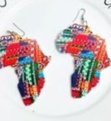 Wooden Emancipation Earrings