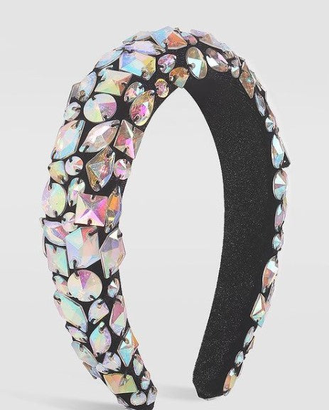 Padded Rhinestone Headbands