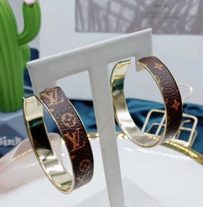 LV Hoop Earrings