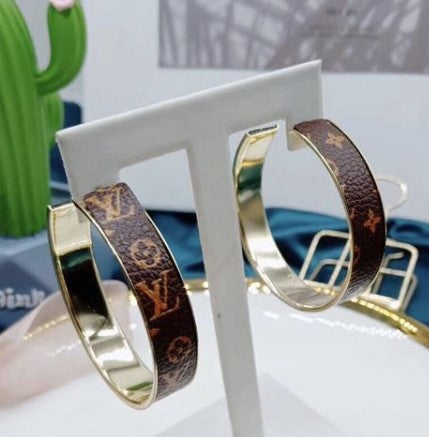 LV Hoop Earrings