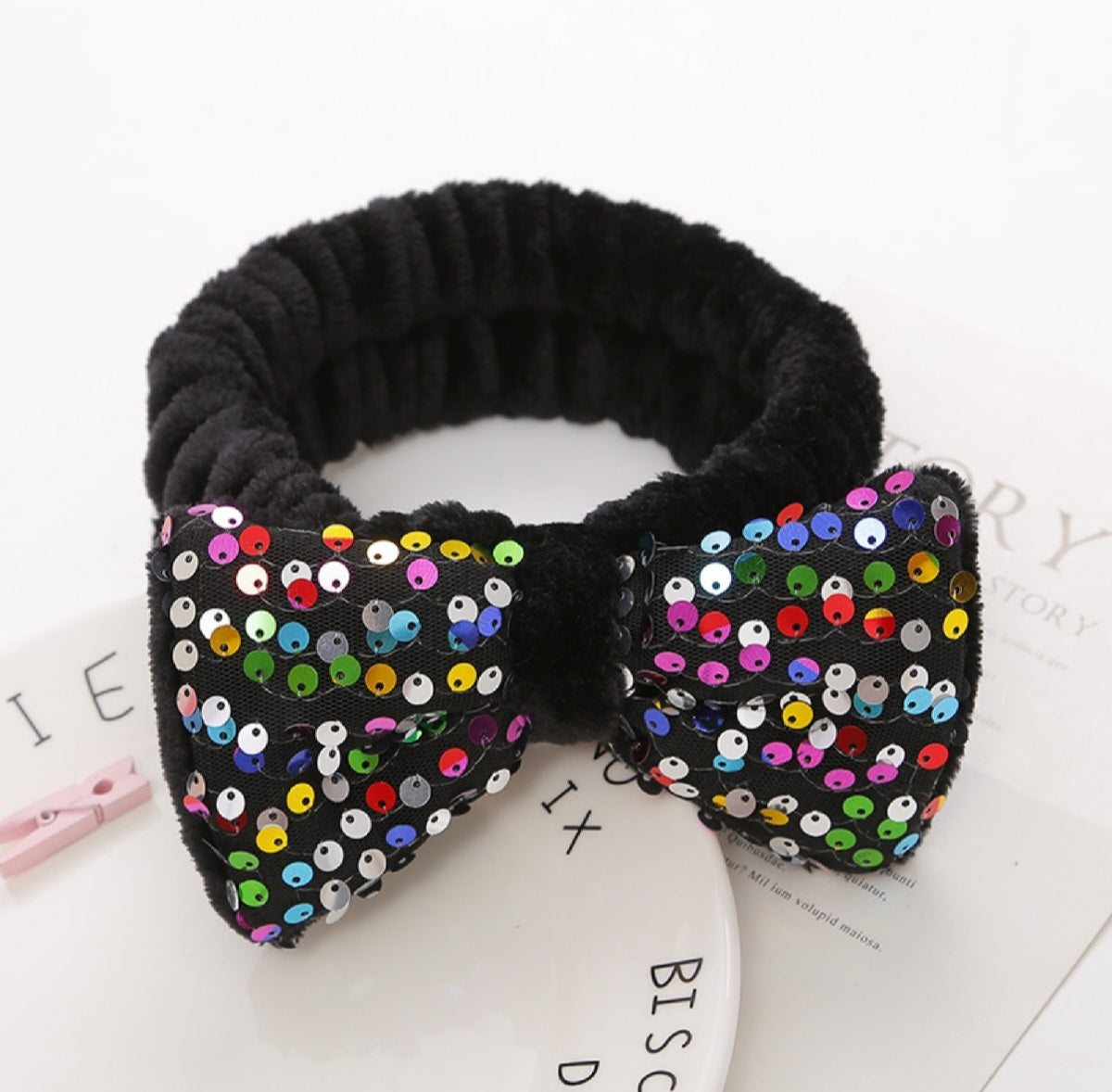Spa Headband - Sequins